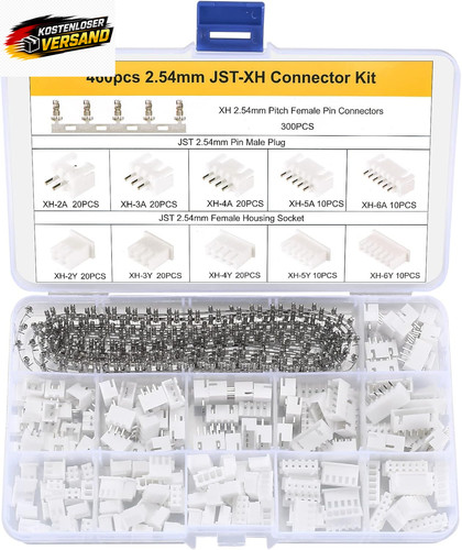 460 stk jst stecker - jst-xh, kit