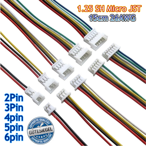 25mm 25 micro jst - ✅, 1.25mm