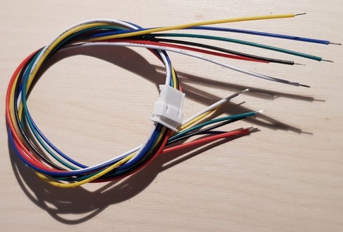 Jst pin stecker 6 - 6, pin-stecker+