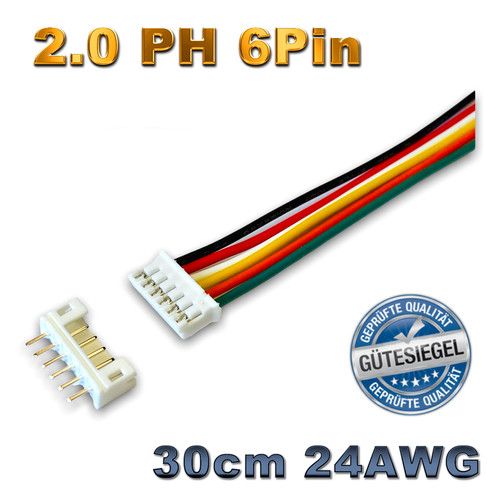 Ph 6pin stecker inkl - ,