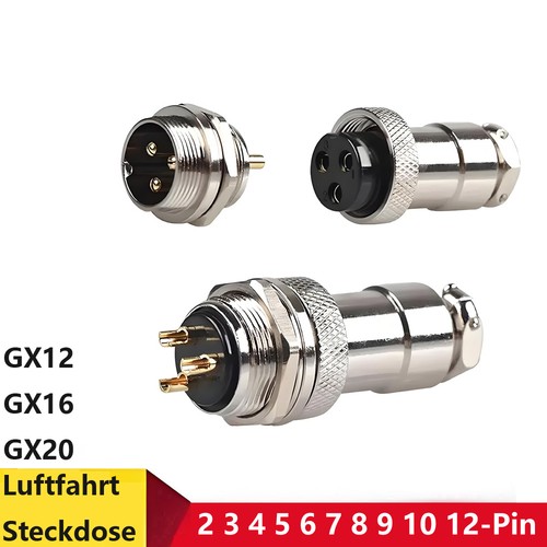 Gx12 luftfahrt stecker - luftfahrt,