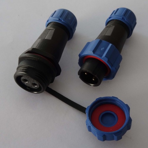 230v 12v ip68 rundstecker - 12v,