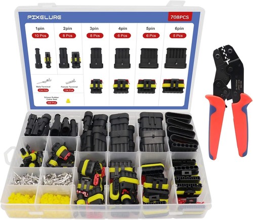 Kfz stecker set 708 - kfz, 708-teilig